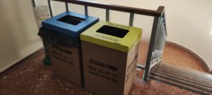 Contenedores TMA para la gestión de residuos (plástico y cartón)