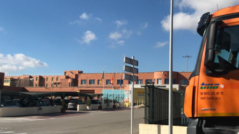 Camión TMA en instalación Centro Penitenciario Alicante II