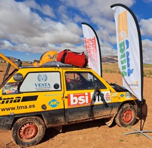 TMA Tecnología Medio Ambiente Panda Raid Rally Desierto Aventura Sostenibilidad Medioambiente Gestión de residuos Desert Adventure Sustainability Environment Waste Management Desert Aventura Sostenibilitat Medi ambient Gestió de residus