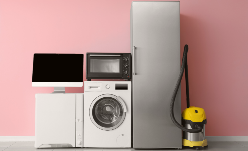 Reciclar pequeños y grandes aparatos eléctricos y electrónicos de uso doméstico