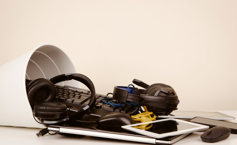 Gestión sostenible de RAEE en empresas y oficinas