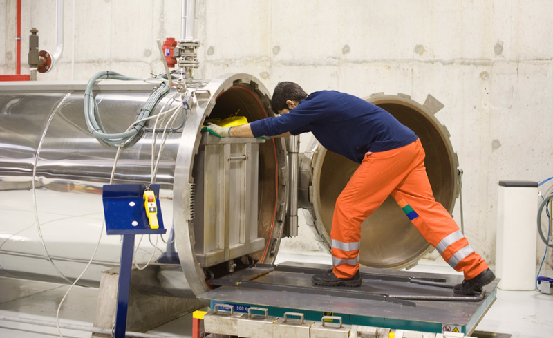 Planta de tratamiento de residuos biosanitarios de TMA ubicada en Terrassa