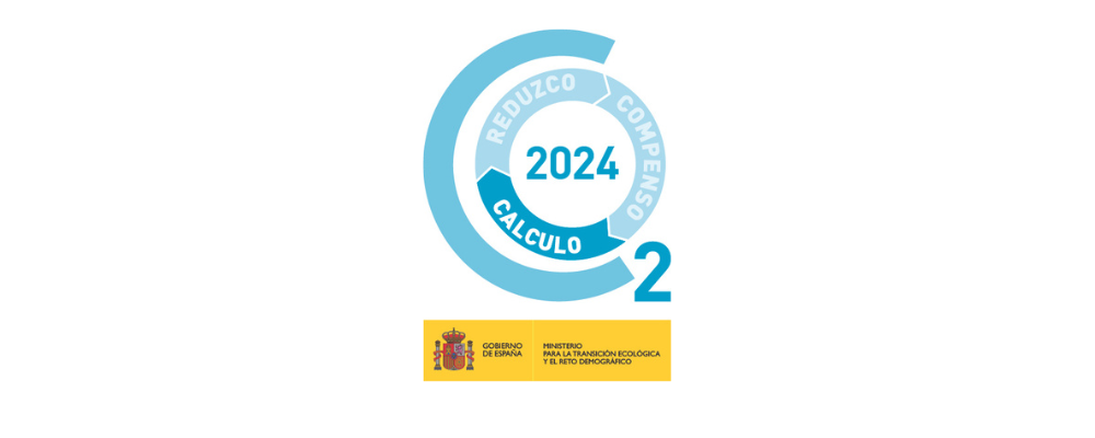 Sello CALCULO 2024 del MITECO para el cálculo, reducción y compensación de la huella de carbono